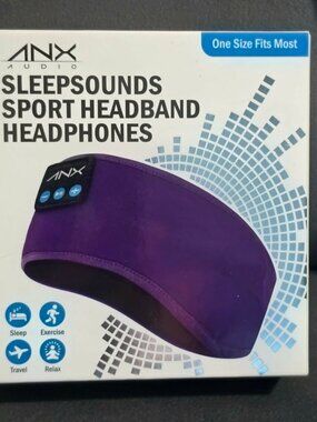 Sleepsounds Sport Headband Headphones- NEW IN BOX